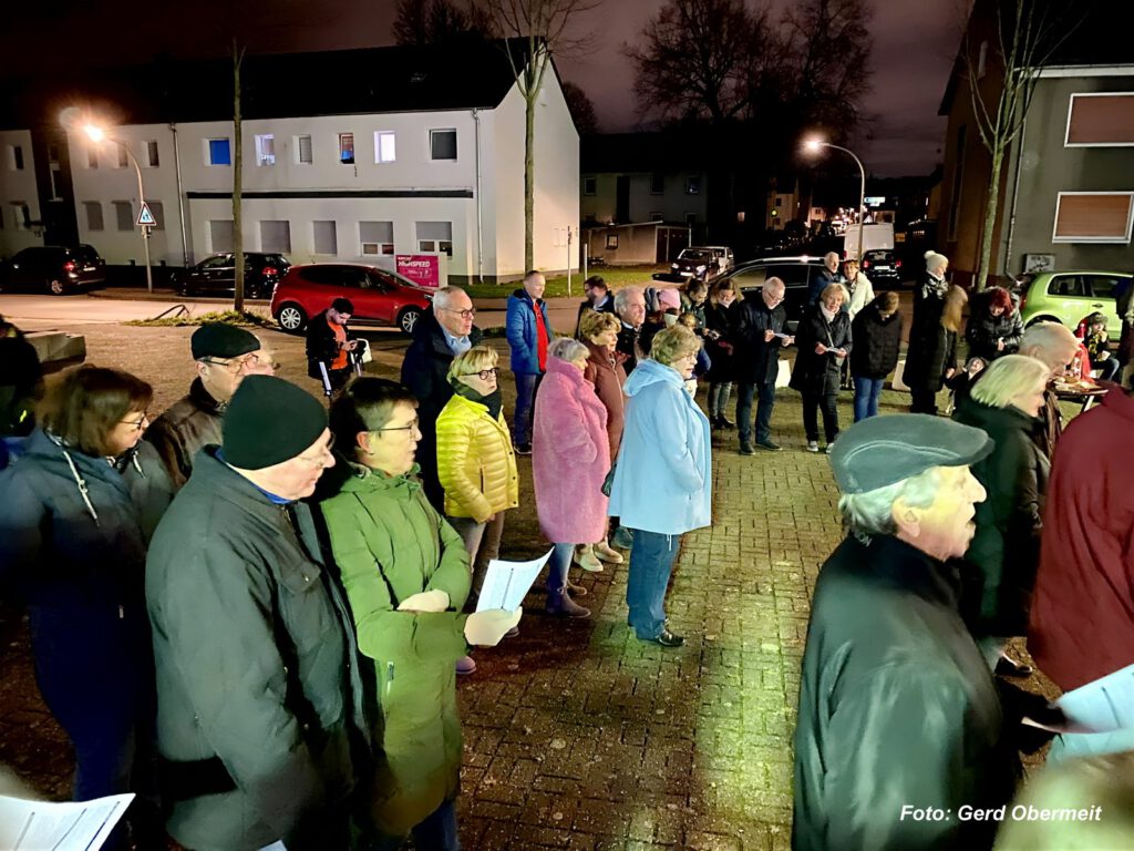 Lebender Adventskalender 2024 in Bodelschwingh und Westerfilde, Türchen Nr. 1